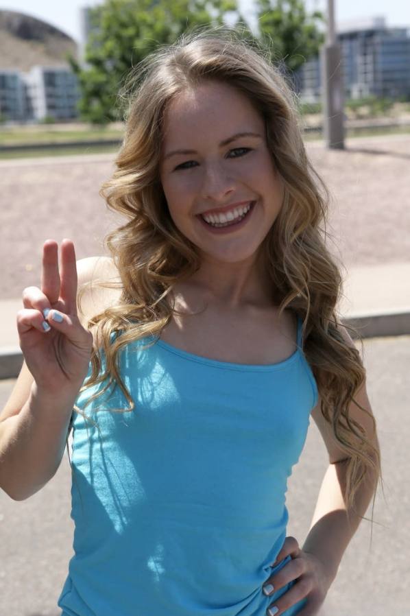 Porn Photo - Lilly Ford sucks giant cock after flashing