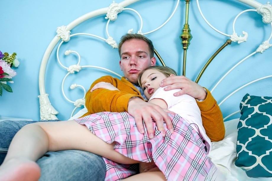 Aaliyah Love fucked by stepson, caught by hubby