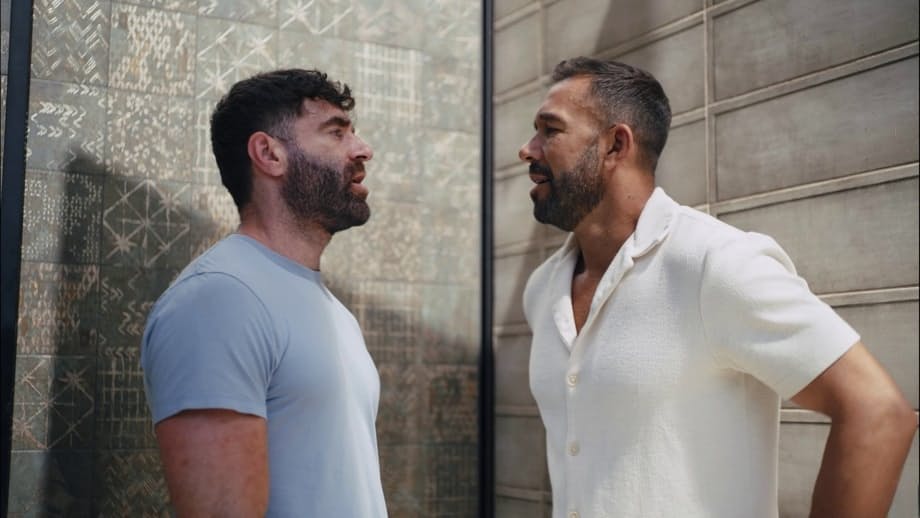 Maddie Wren fucks a muscular man, then takes his facial