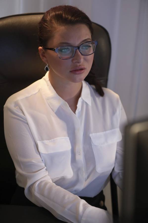 Anna Polina fucks her boss all over the late-night office