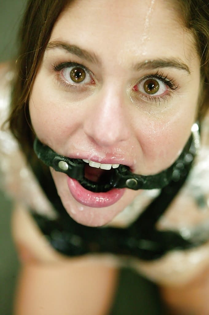 Cathy Heaven stripped down for BDSM cock fucking