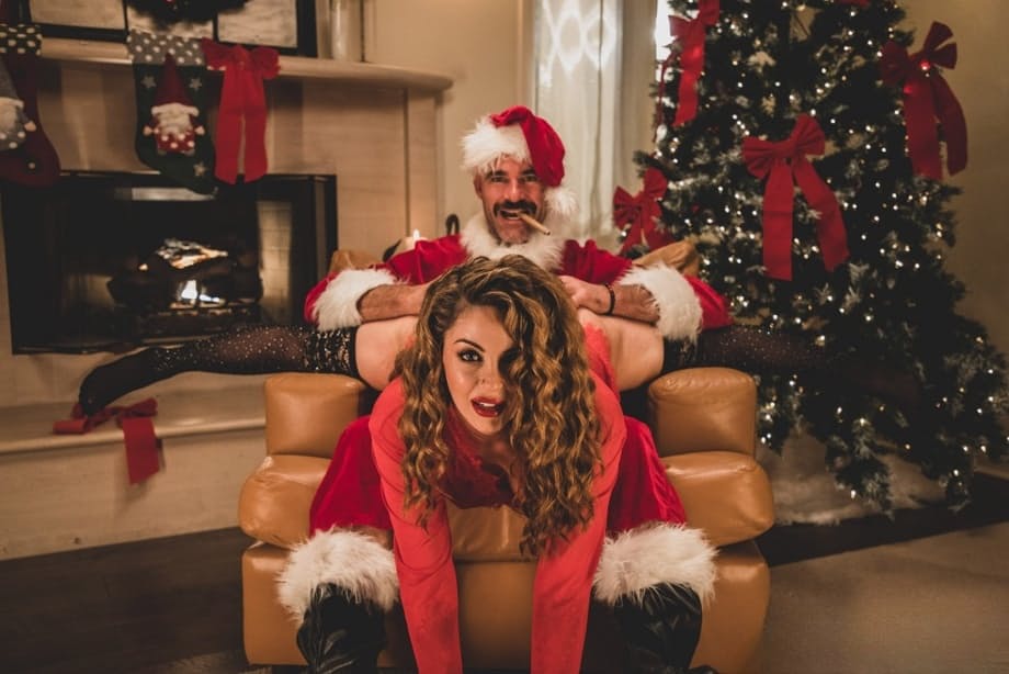 Santa Claus fucks Crystal Taylor hard