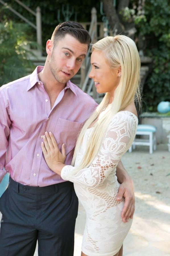 Katerina Kay sucks and rides a massive cock