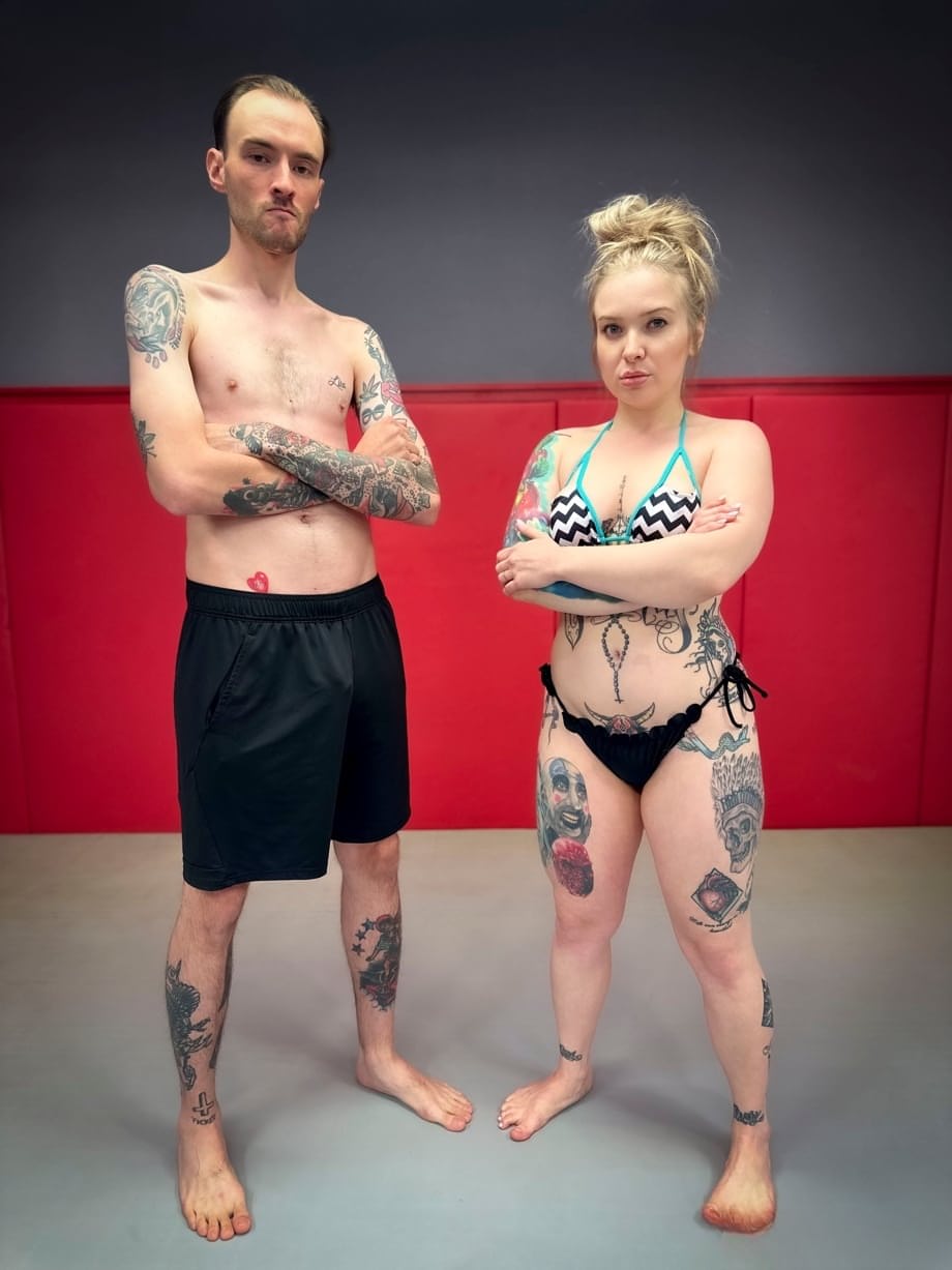 Kaiia Eve loses match, stripped and fucked hard