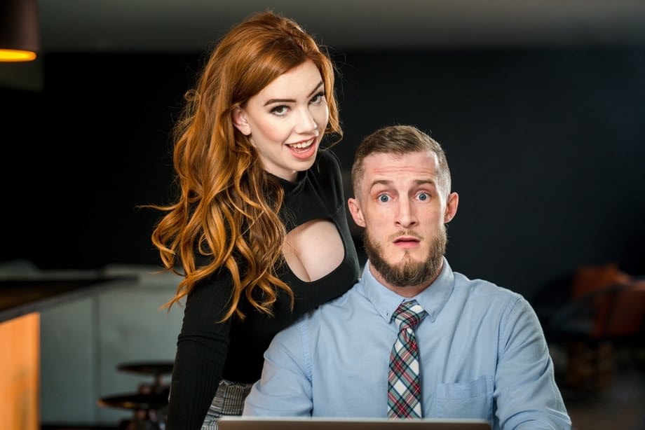 Porn Photo - Nala Brooks Busty redhead Nala Brooks fucks