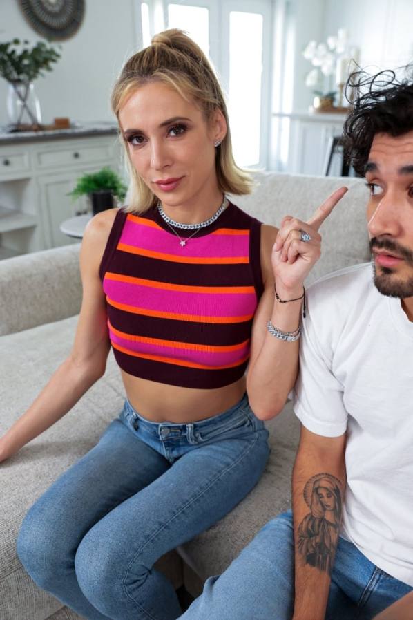 Sex Photo: Kenzie & Aiden trade cock, fuck stepsons raw