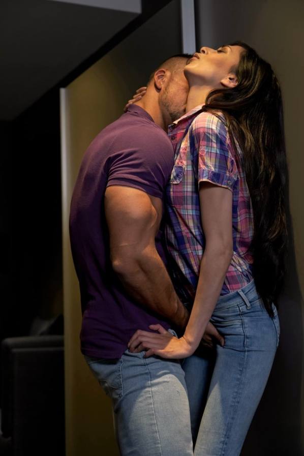 Ashely Ocean takes a huge cock in her tight pussy