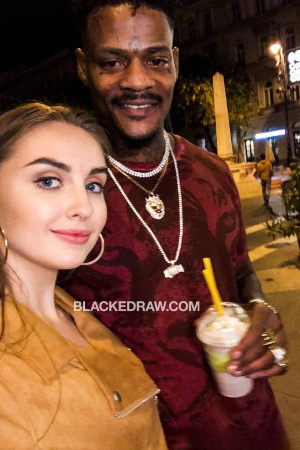 Inked black dude wrecks Lena Reif's pussy hard