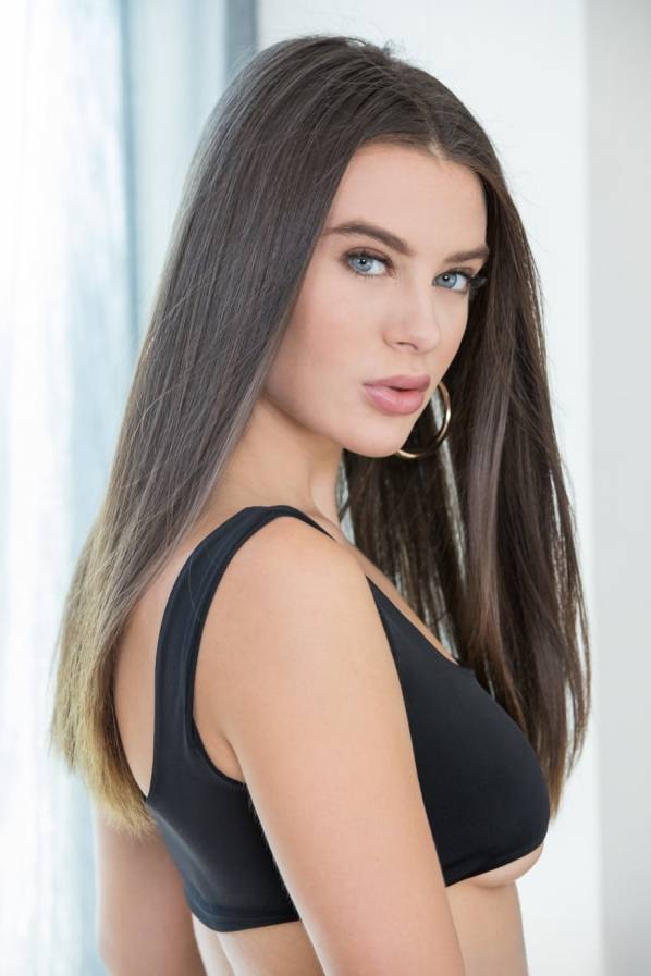 Lana Rhoades' ass stretched wide by massive BBC fuck