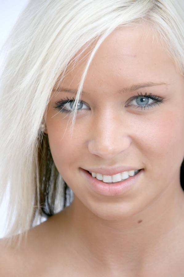 Porn Photo - Kacey Jordan strokes cock, big blue eyes on you