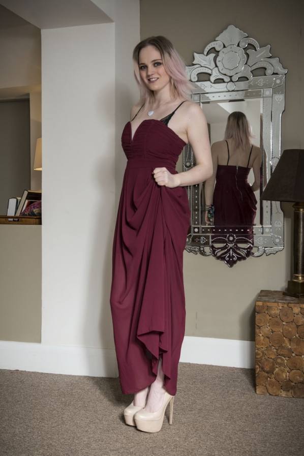Carly Rae strips onesie off to reveal naked tits and legs