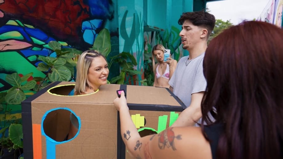 Box burst open, Gypsy Rose fucks hard