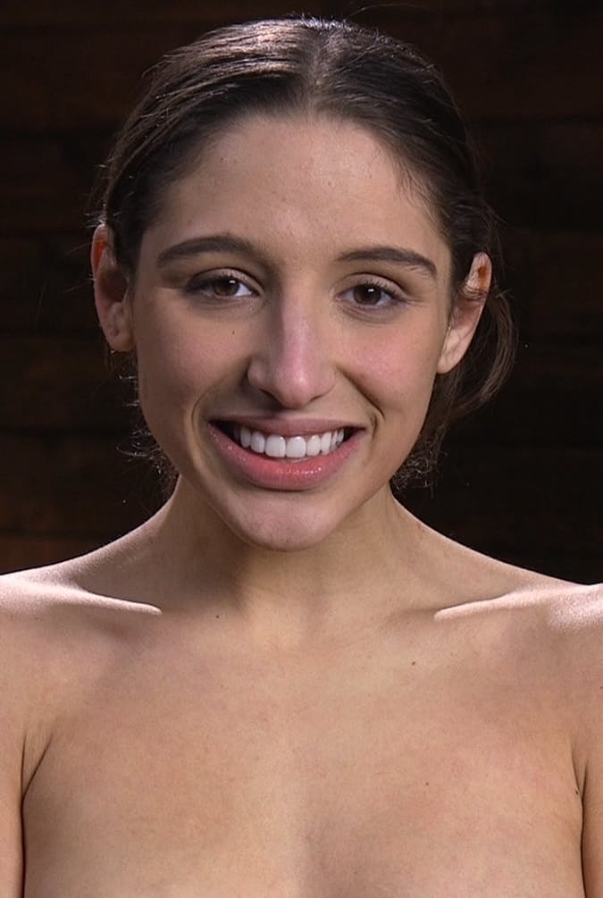 Bondage vibrator punishes brunette Abella Danger